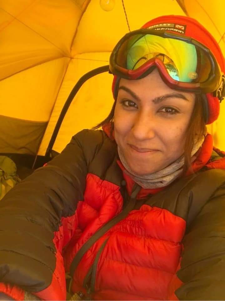 Chandrayee on Mission Everest