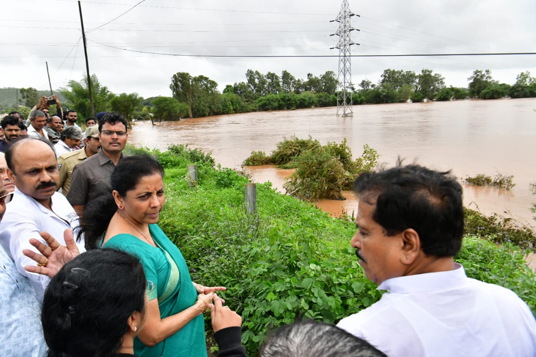 sitharaman visits karnataka