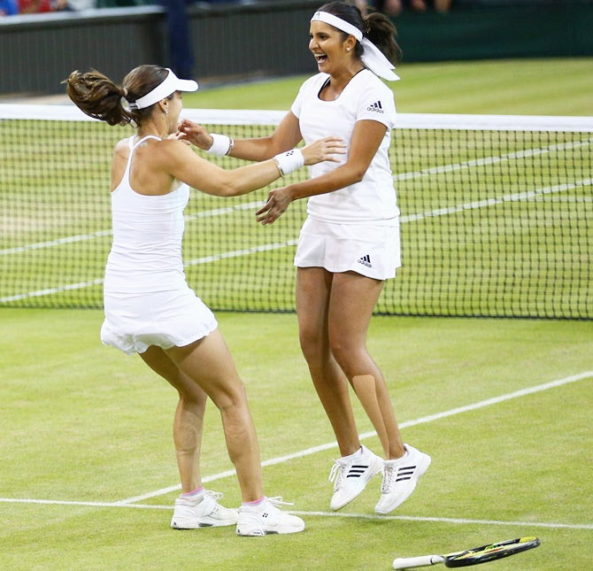 Martina Hingis and Sania Mirza