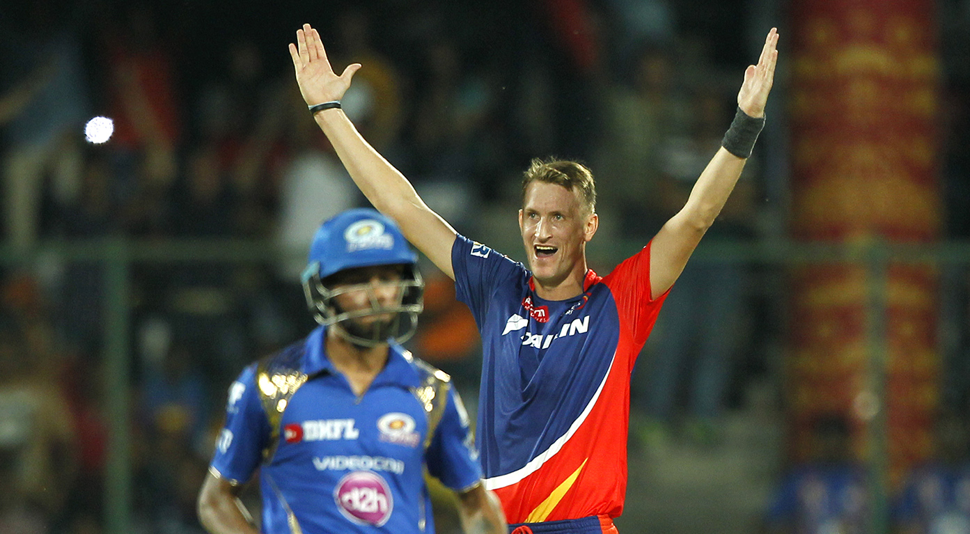 Chris Morris played for Delhi Daredevils and Delhi Capitals before joining Royal Challengers Bangalore.