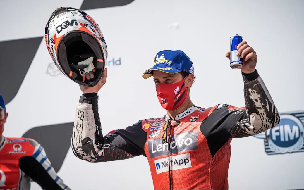 Ducati's Dovizioso wins Austrian GP after crash halts race