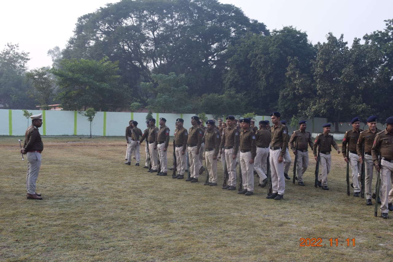 MP Mandla police Parade