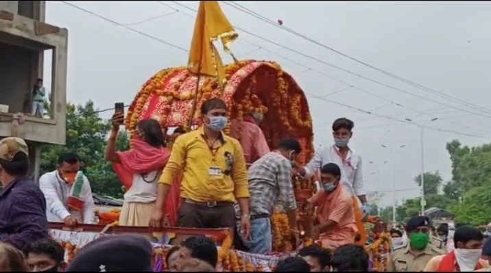 Baba Baijnath's royal ride