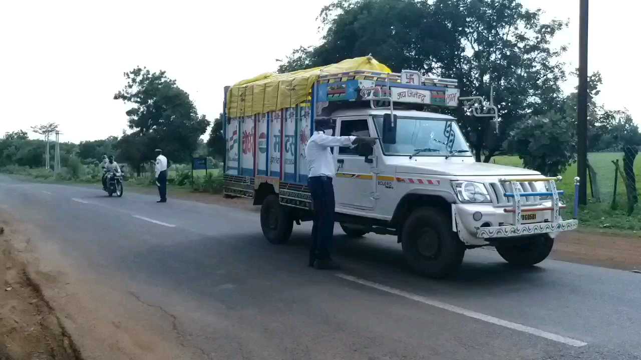 Traffic police started vehicle checking campaign