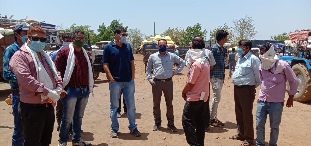 SDM inspected the procurement centers of Baroda region