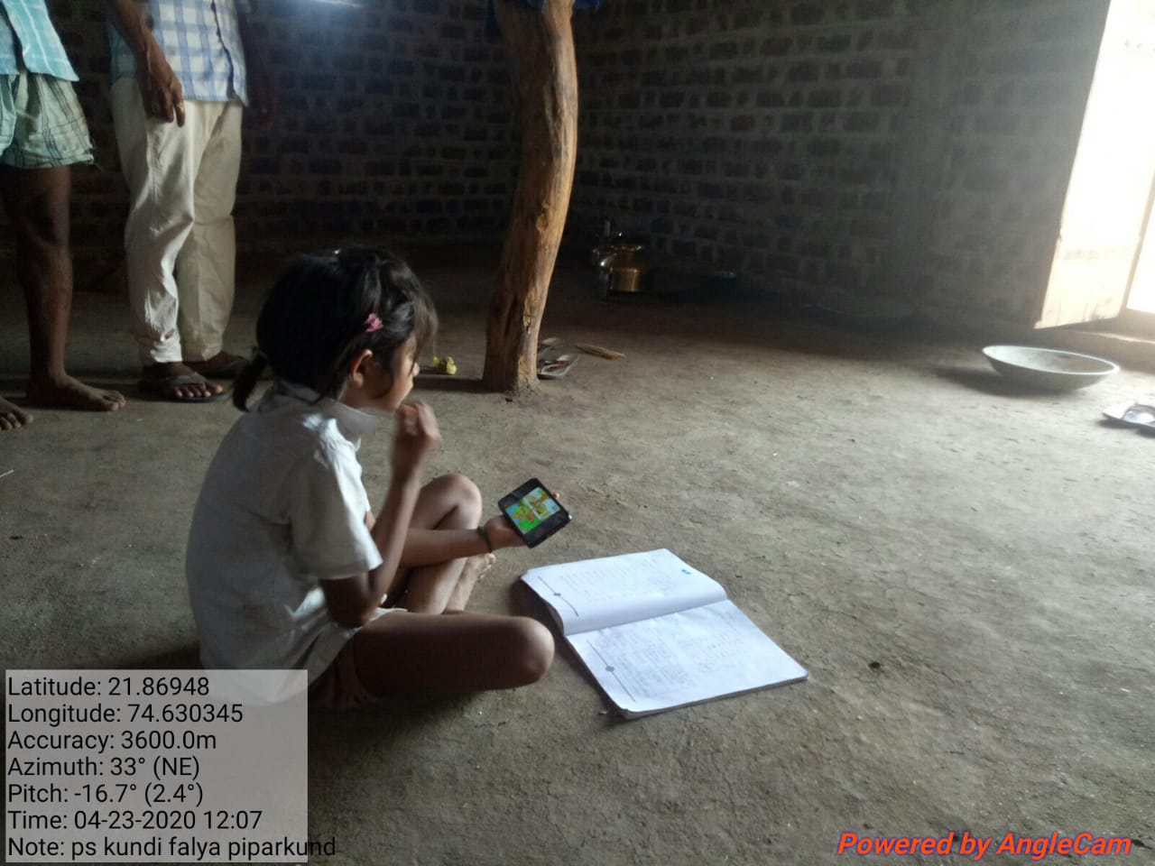 Students from rural areas are studying at home through digital learning programs