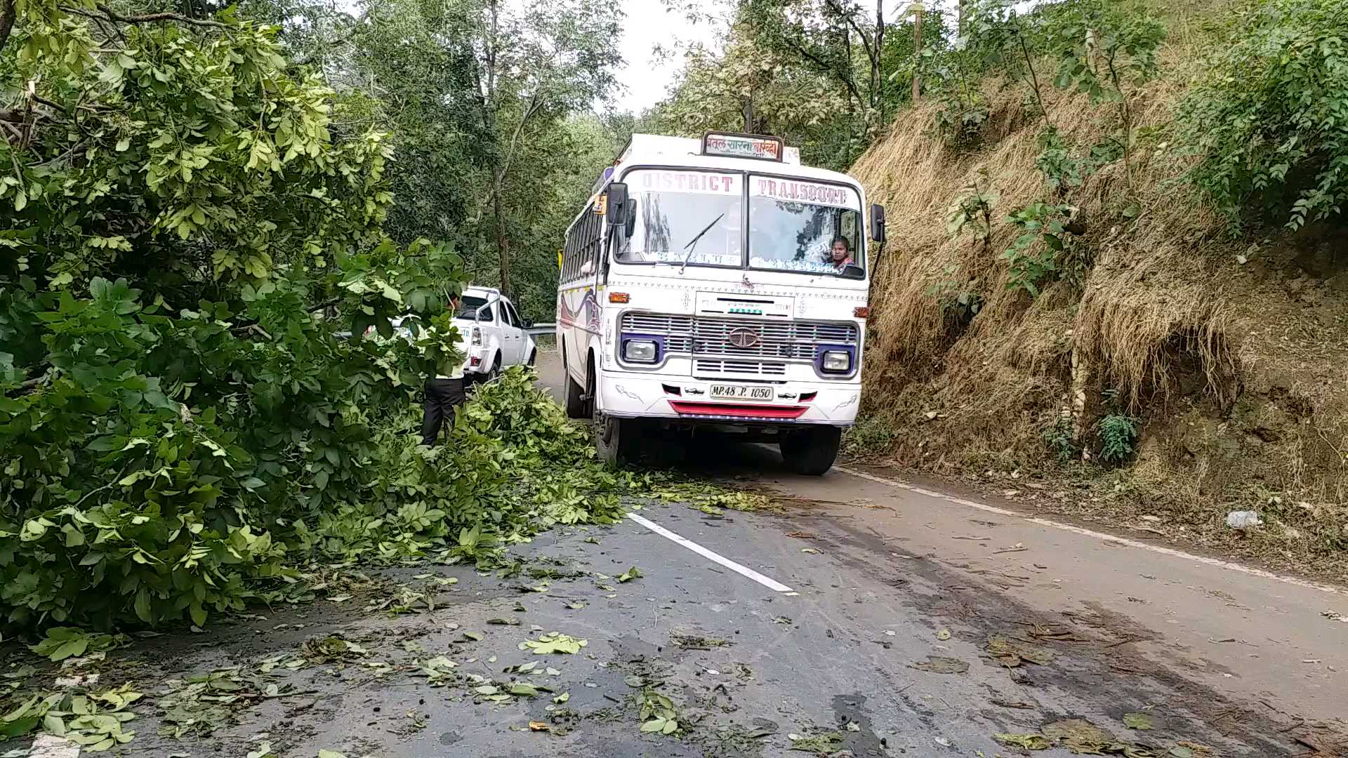 traffic problem created on highway f