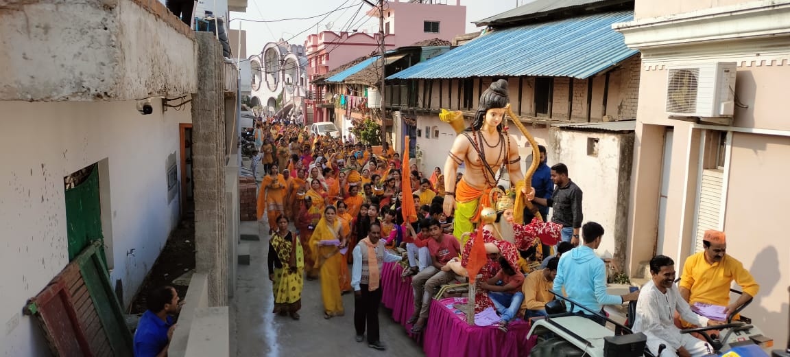 People involved in the procession