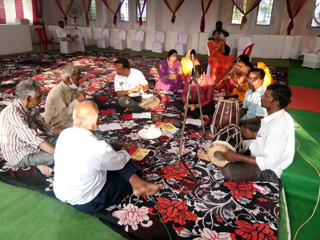 Bhajan kirtan people