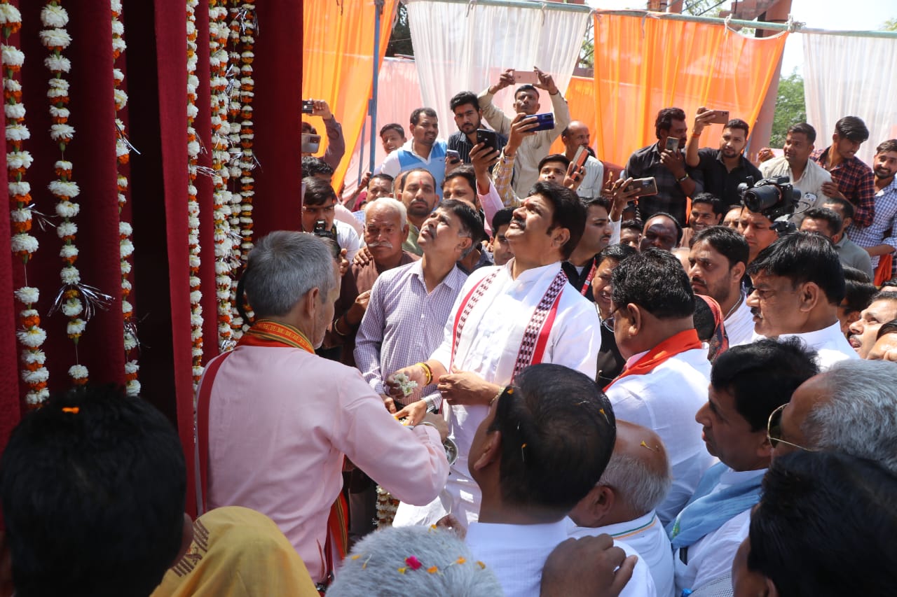 unveiling statue of bhim singh rana