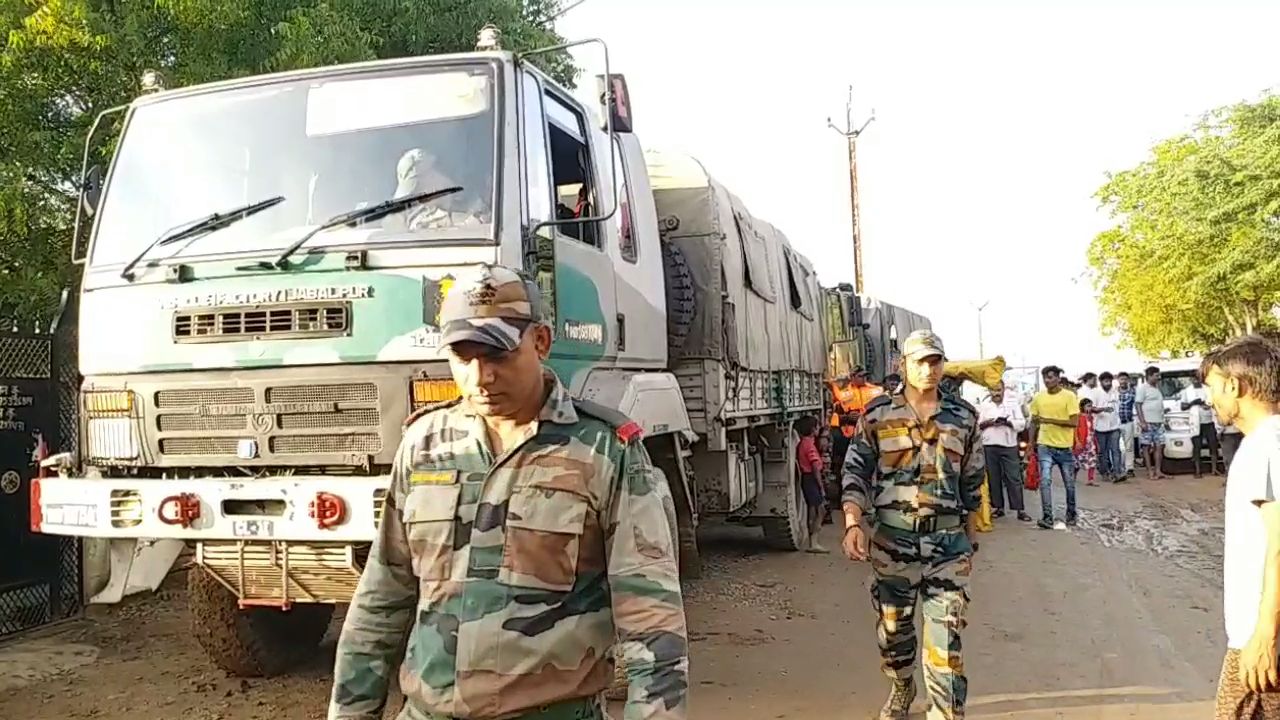 Army reached Bhind to rescue