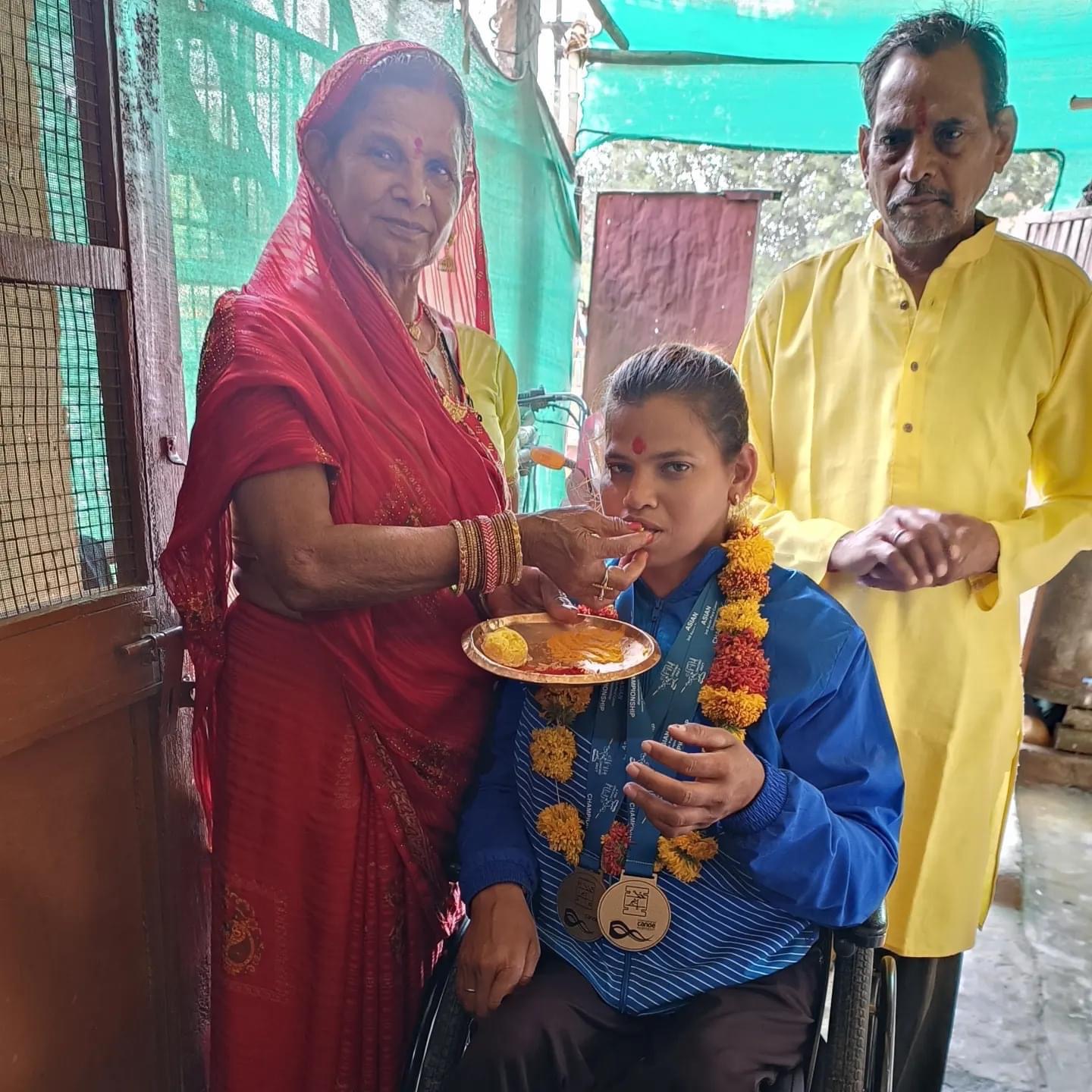 para athlete Pooja Ojha