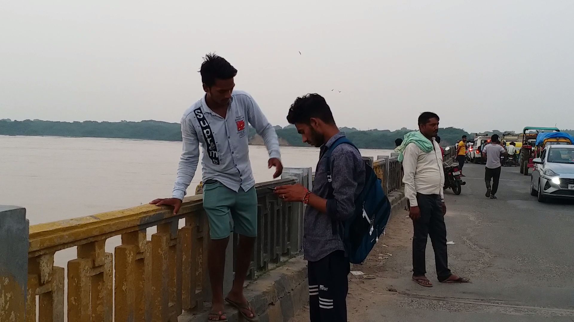 Selfie on Bhind Chambal Bridge