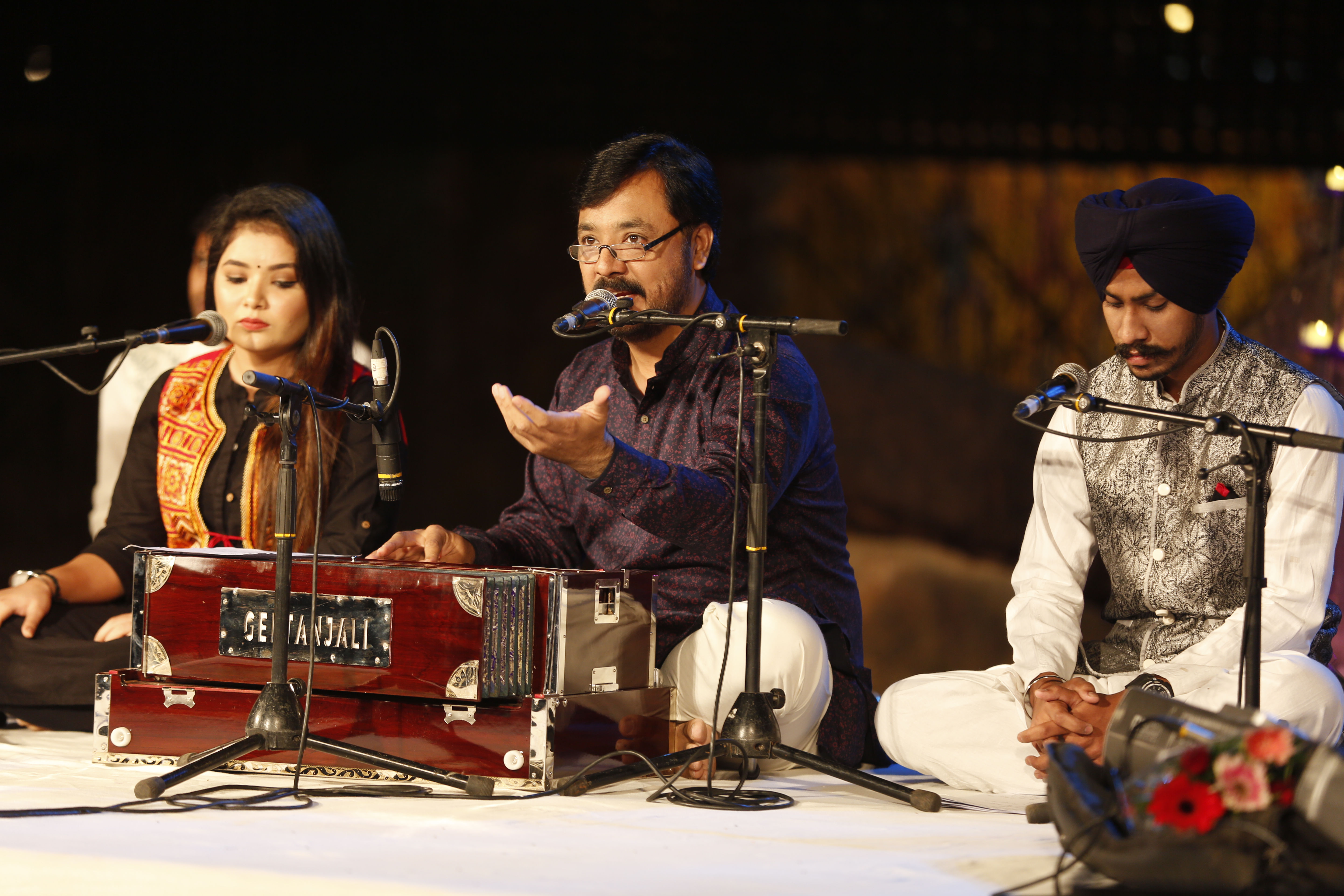 Punjabi Sufi singing at Madhya Pradesh Tribal Museum