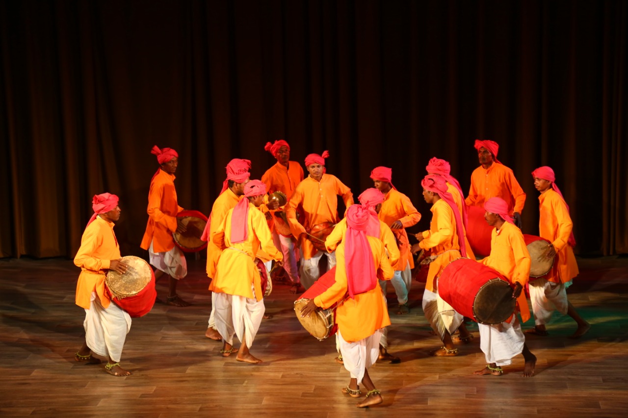 Bharatiya tribal dance performed