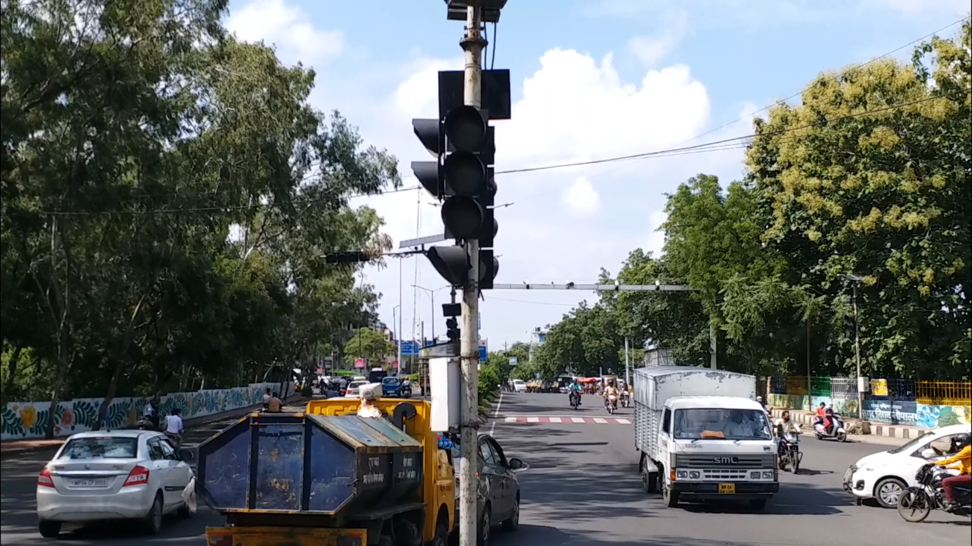 traffic system worst in Rajdhani Bhopal