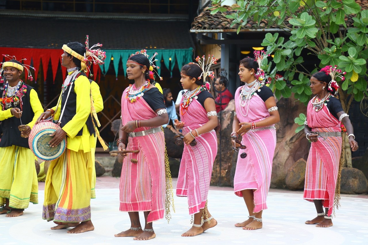 dance performances of baiga tribe