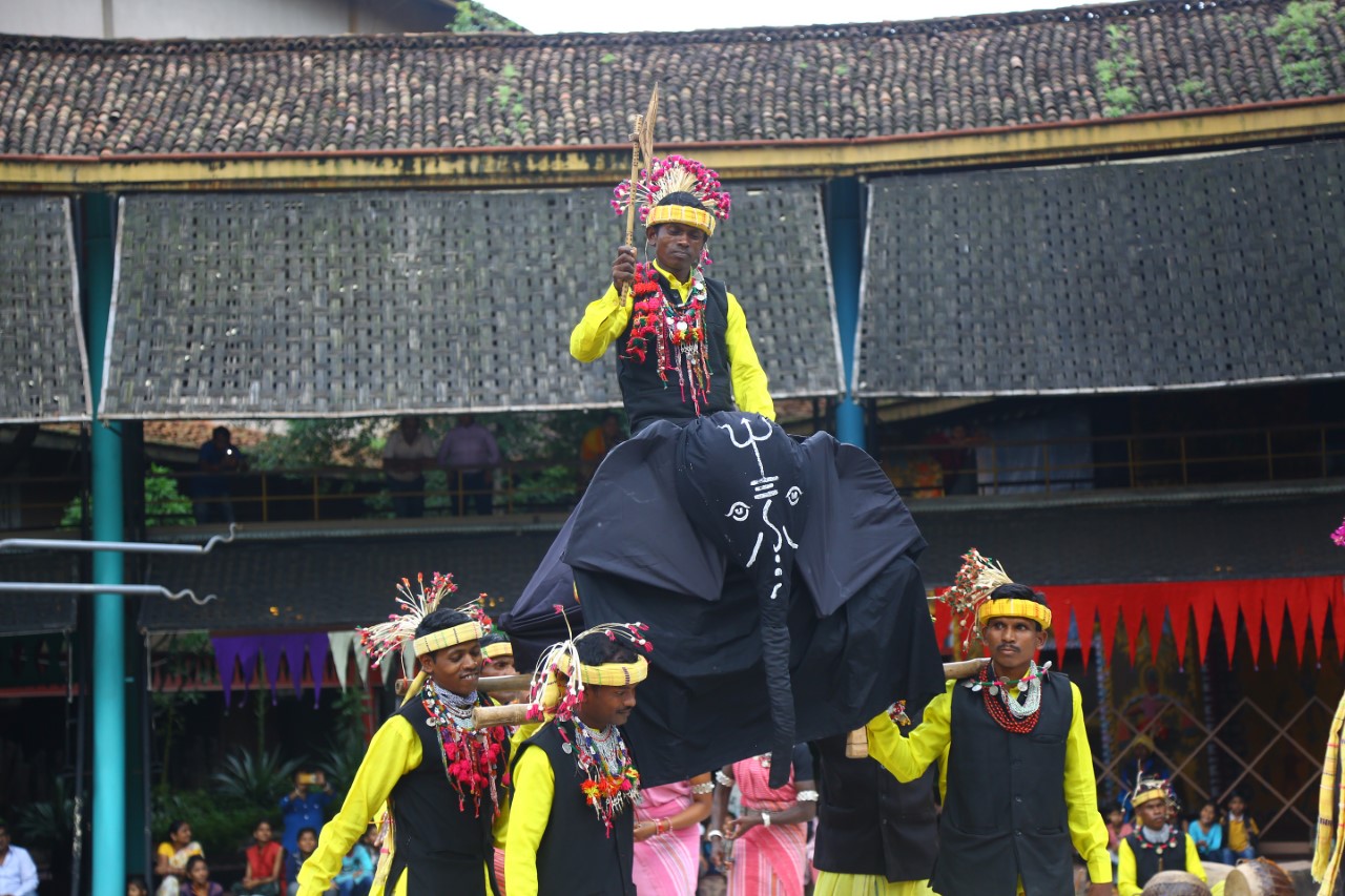 dance performances of baiga tribe