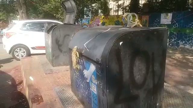 Smart dustbin in Bhopal spoiled due to lack of keepers