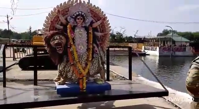 Immersion of durga idols