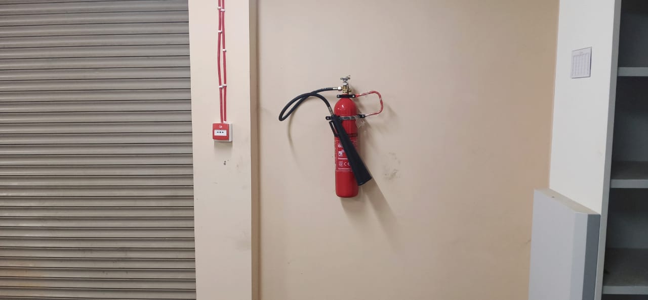 It is necessary to install Fire Extinguishers in the building