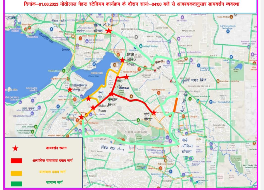 Bhopal traffic system