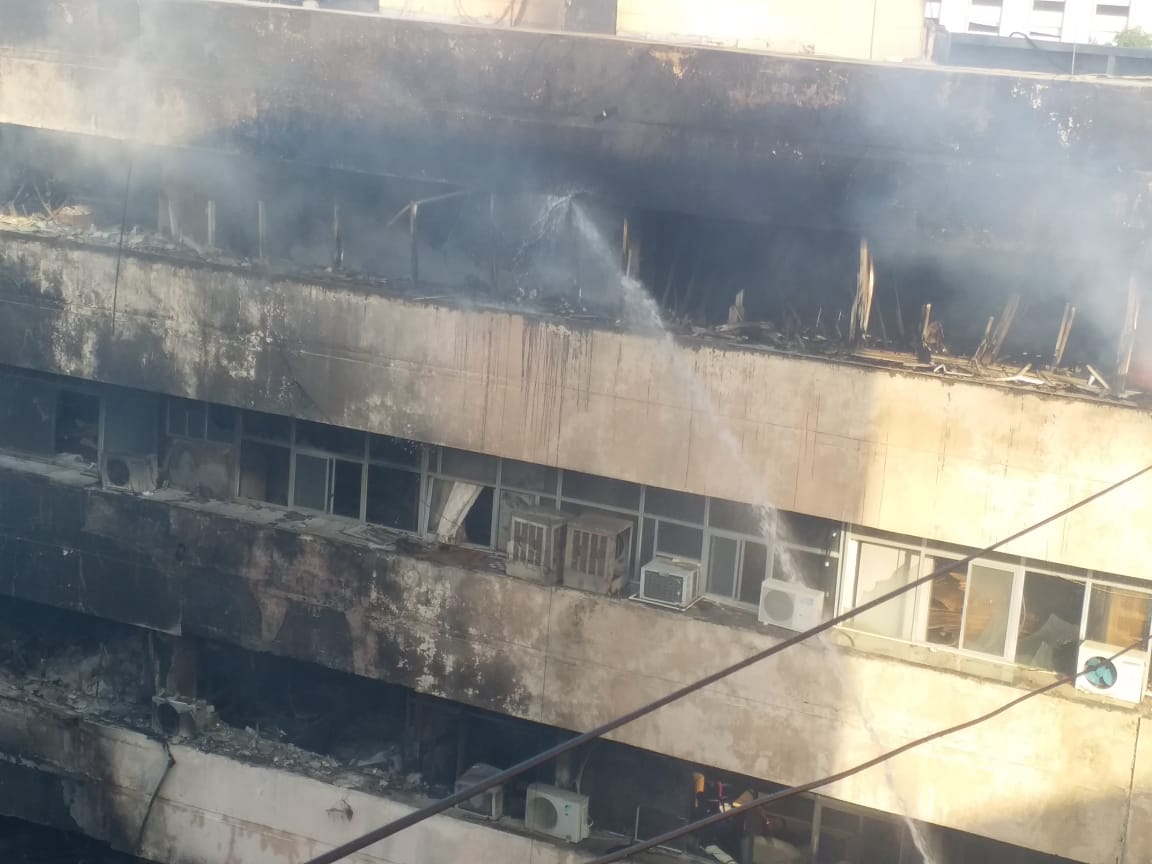 Satpura Bhawan Fire Incident