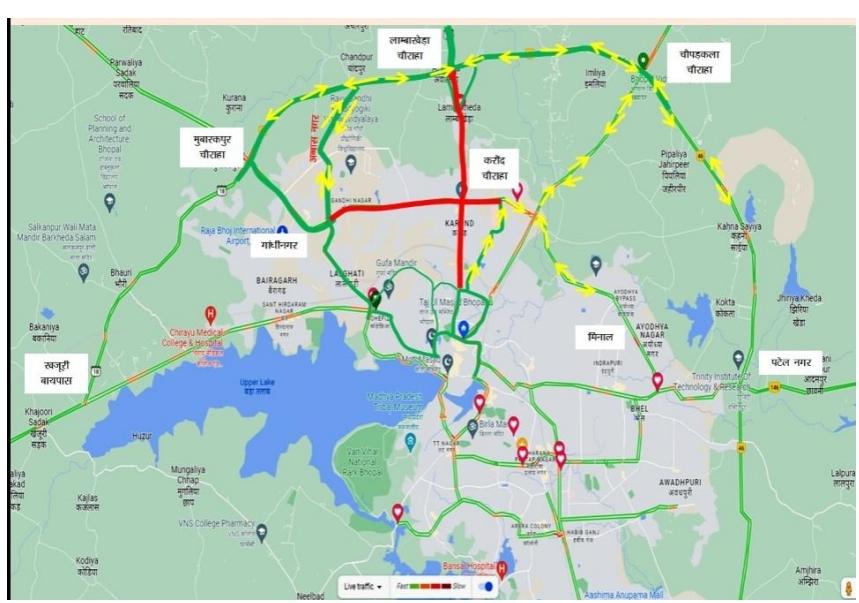 Bhopal Traffic System Changes