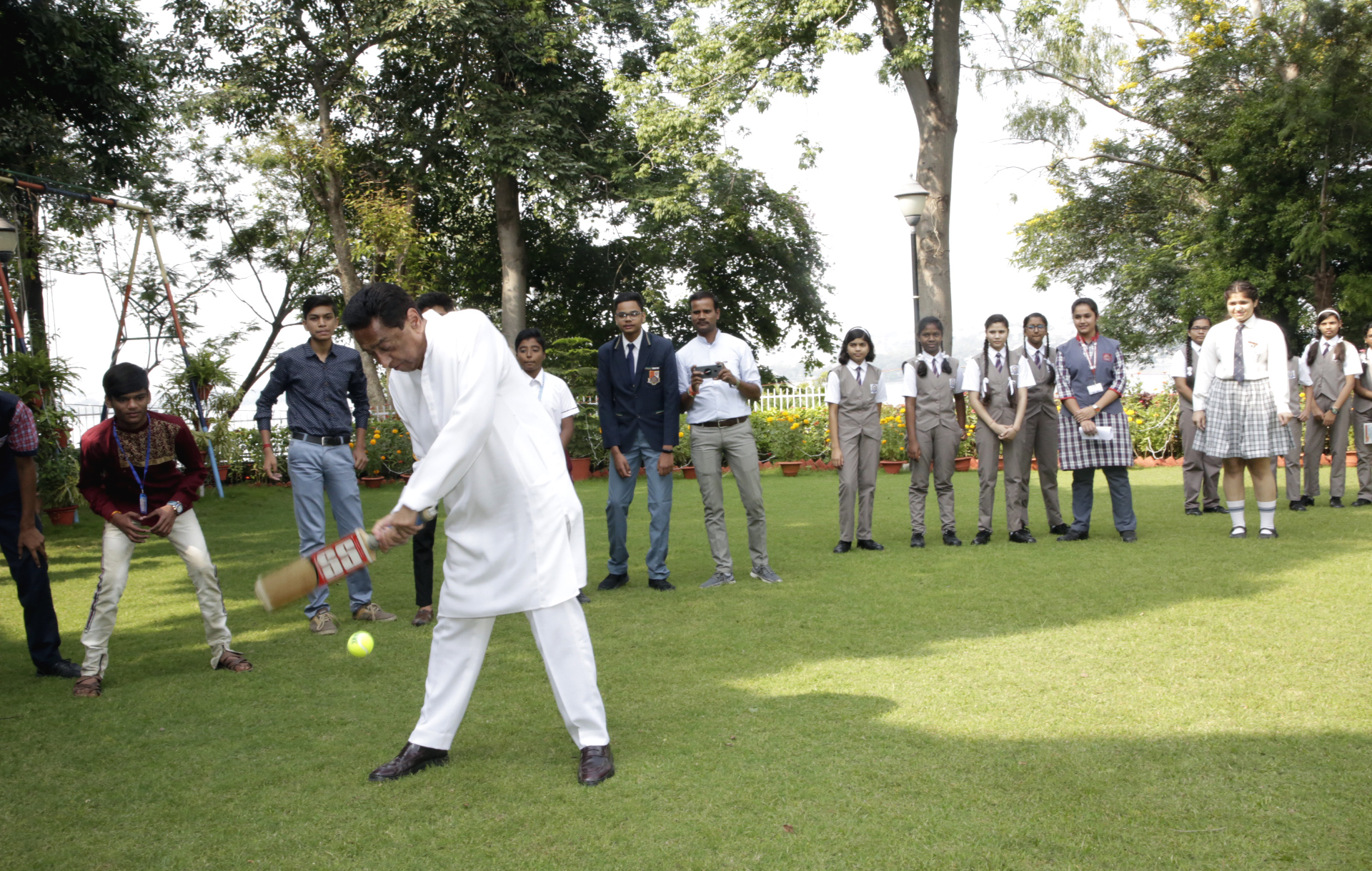 cm kamalnath celebrated children day