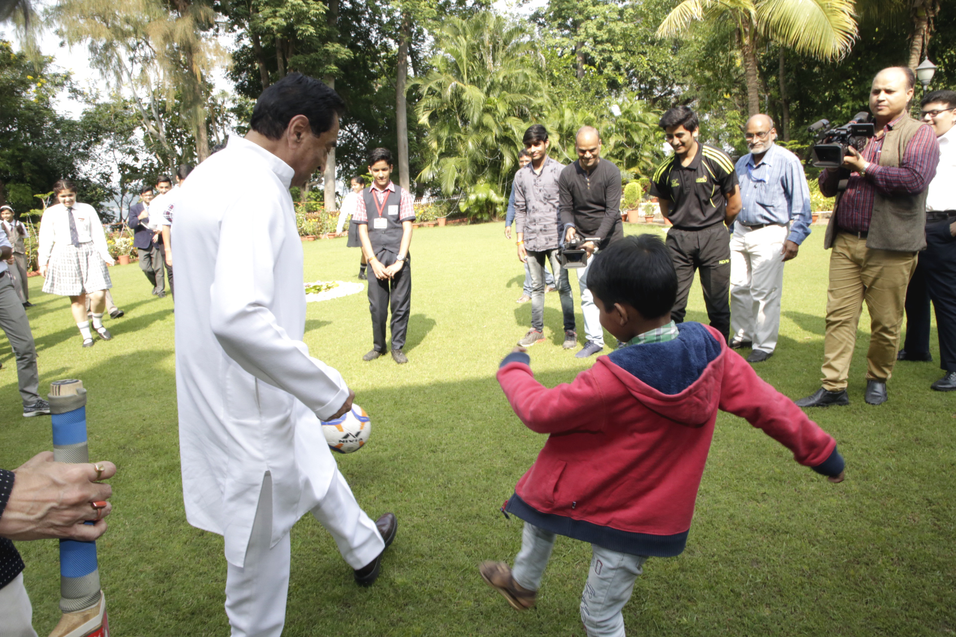 cm kamalnath celebrated children day