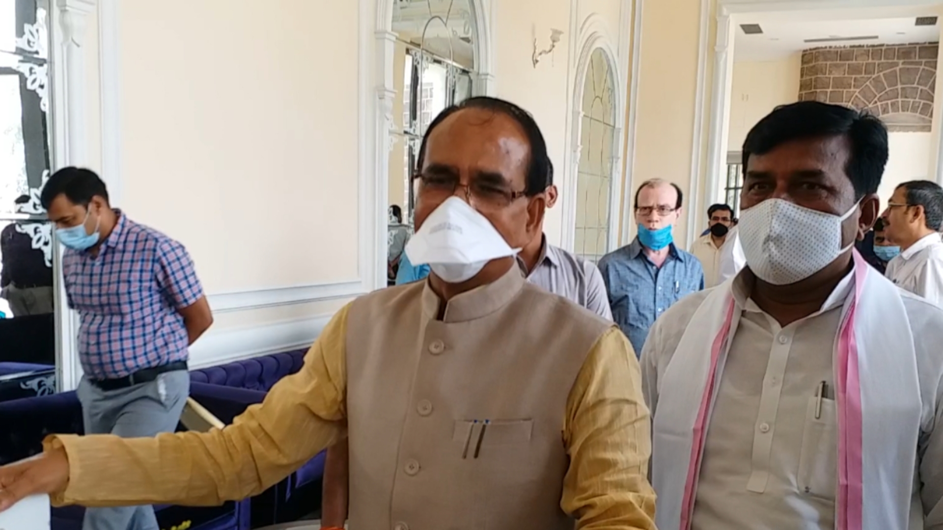 CM Shivraj visits Rewa