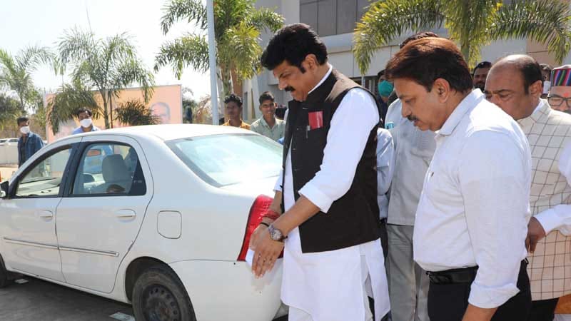 Transport Minister Govind Singh Rajput