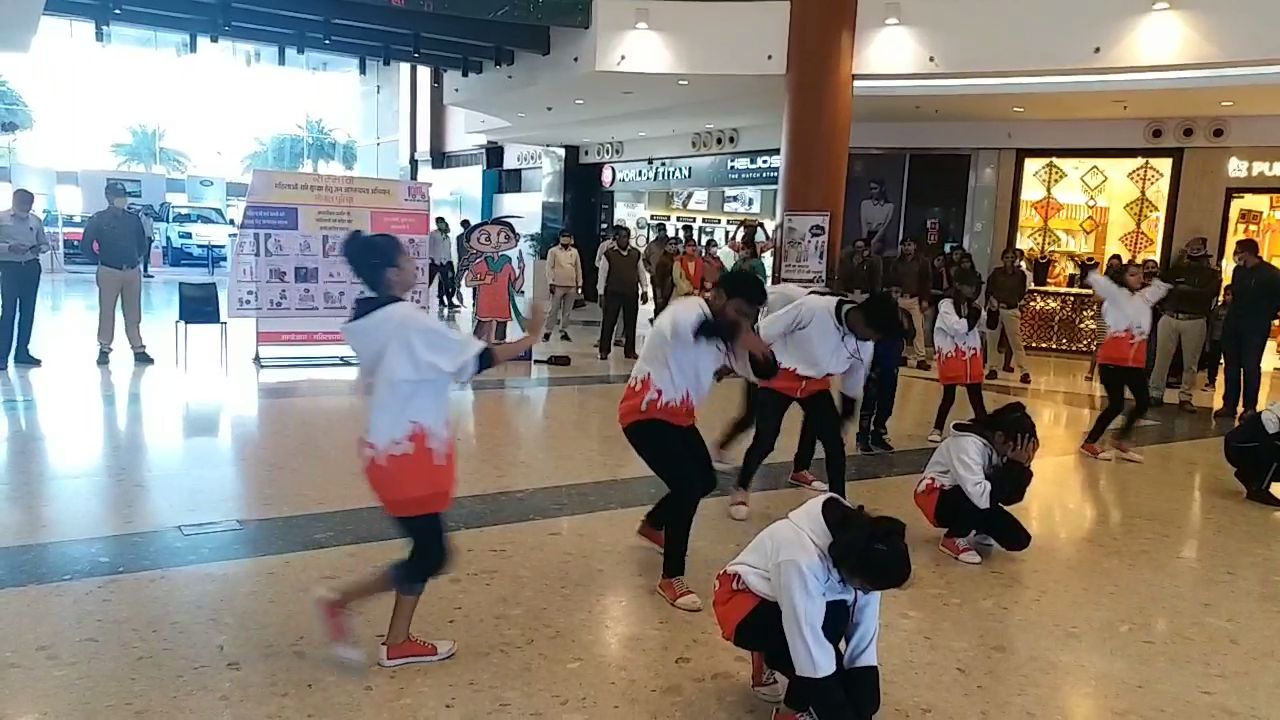 Nukkad Natak organized under state level women safety awareness campaign