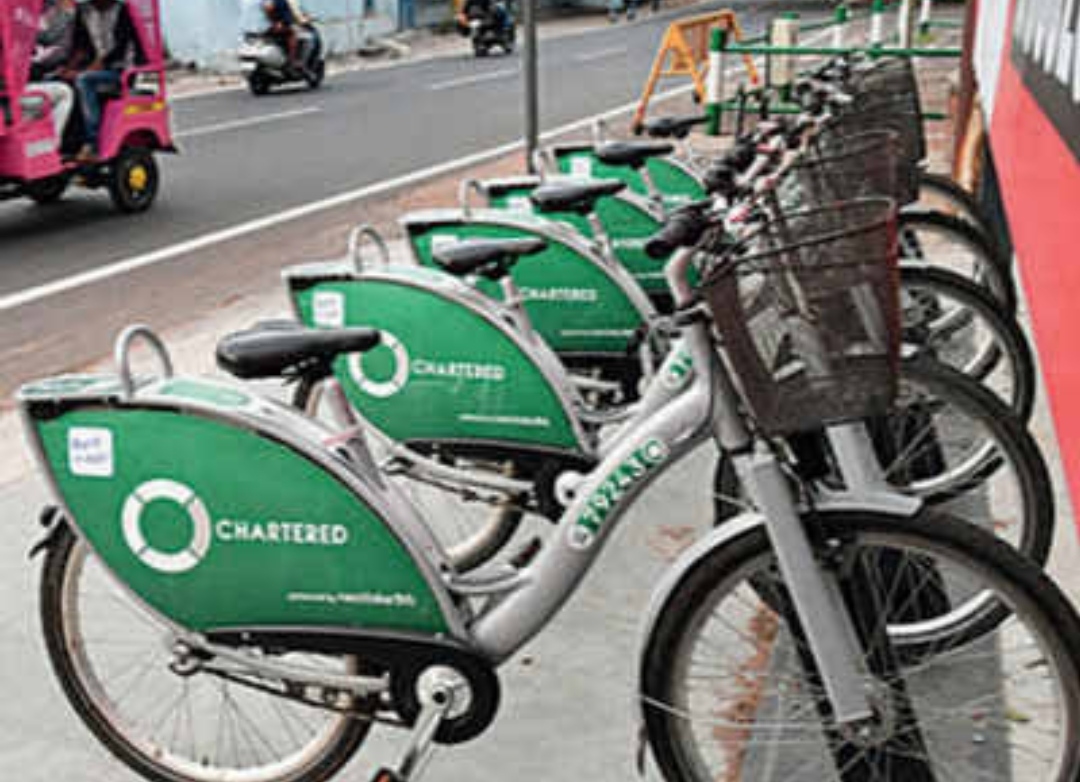 Cycle rally organized