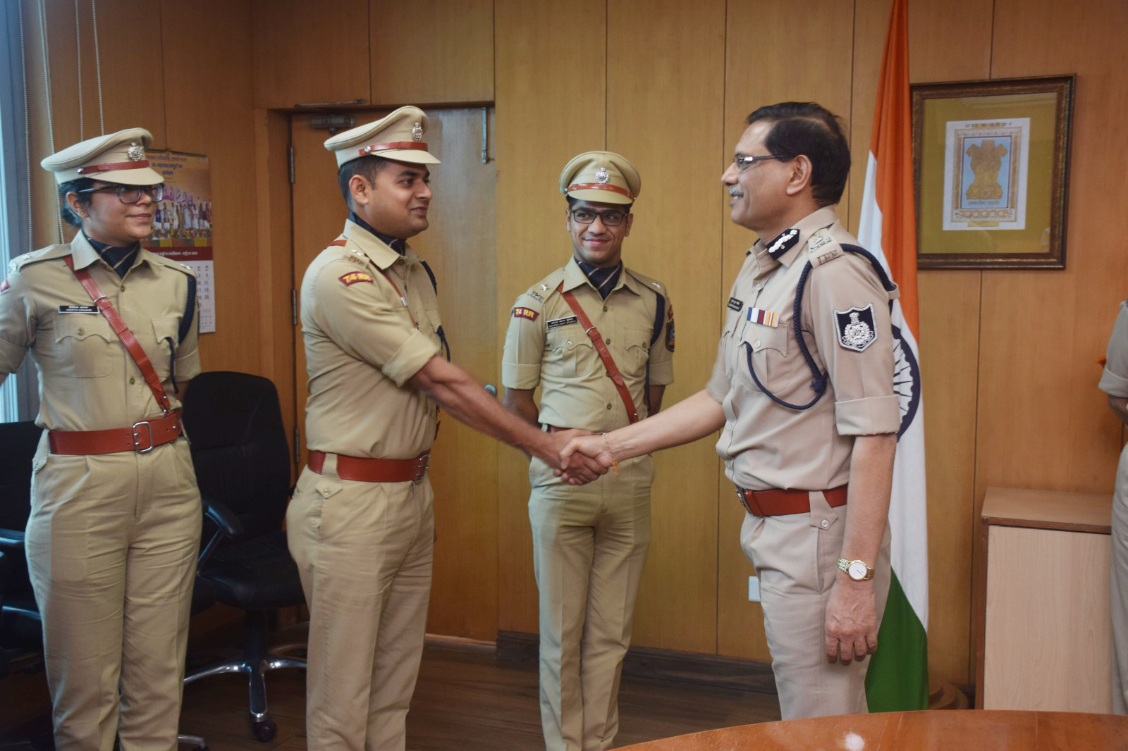 MP Trainee IPS meets DGP MP