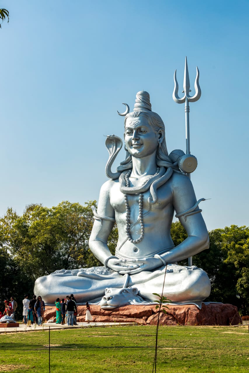 85 feet high Shiva statue