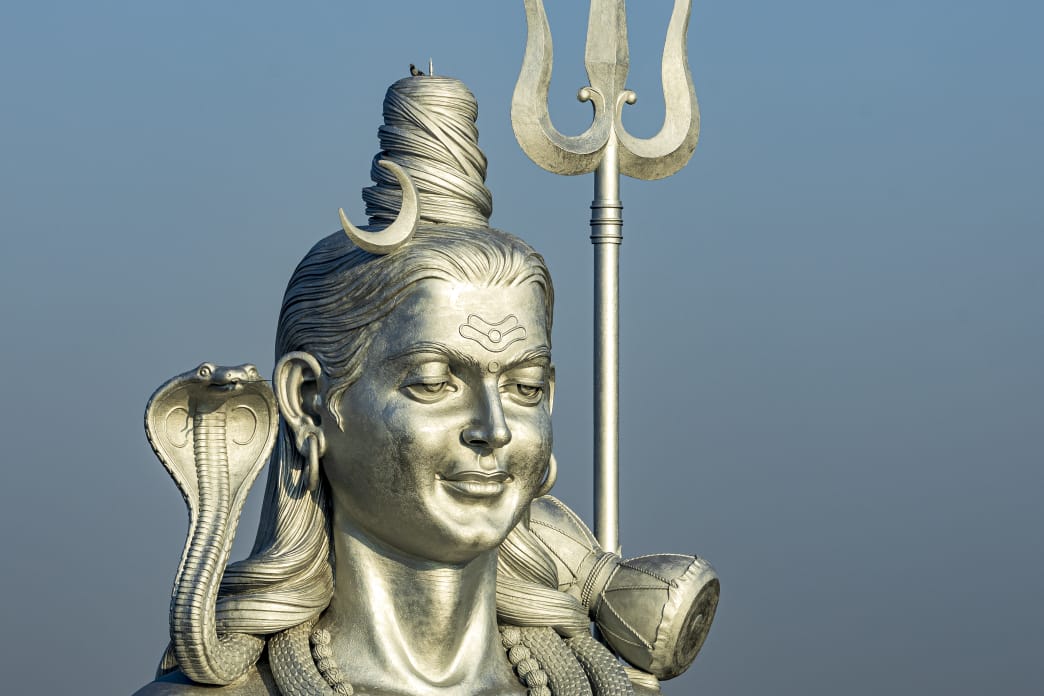 85 feet high Shiva statue