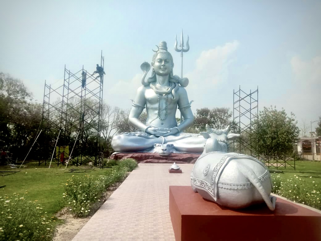 85 feet high Shiva statue