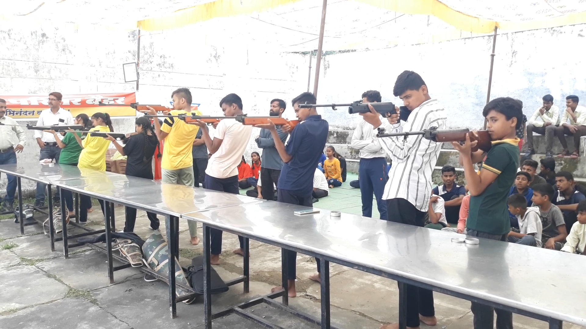 Balaghat Students Pistol Shooting