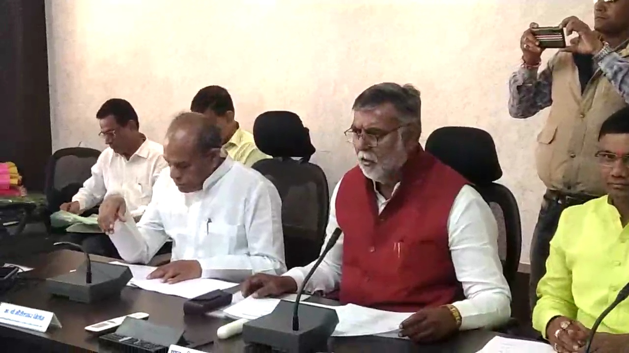 Prahlad Patel took review meeting