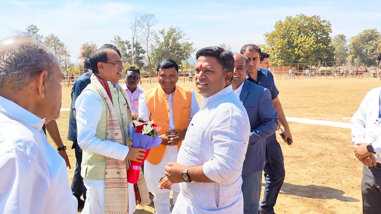 Shivraj Singh Chauhan welcomed