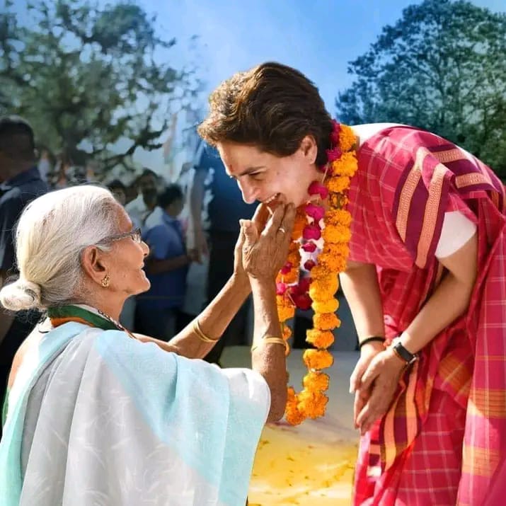 priyanka gandhi focus on mp