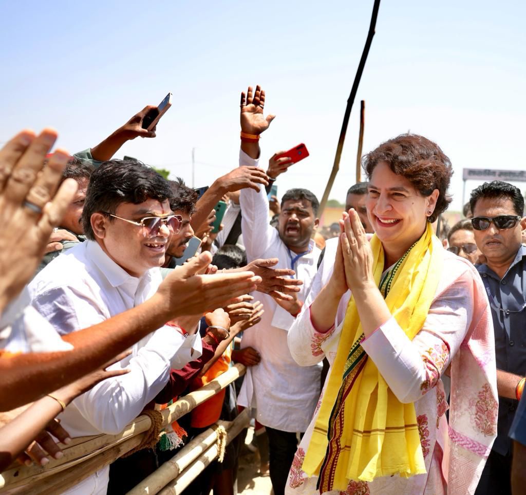 Priyanka Gandhi Visit Jabalpur
