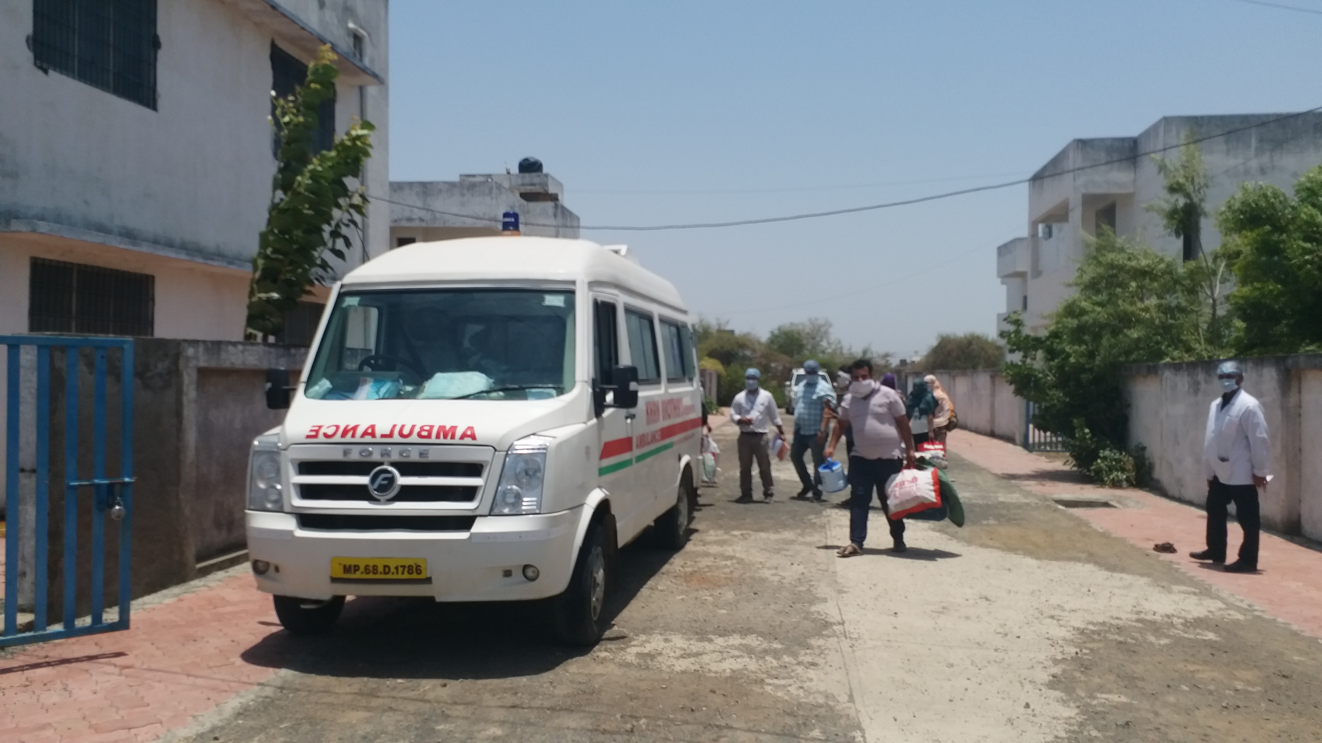 23 patients returned from the Kovid Care Center near Burhanpur District Hospital