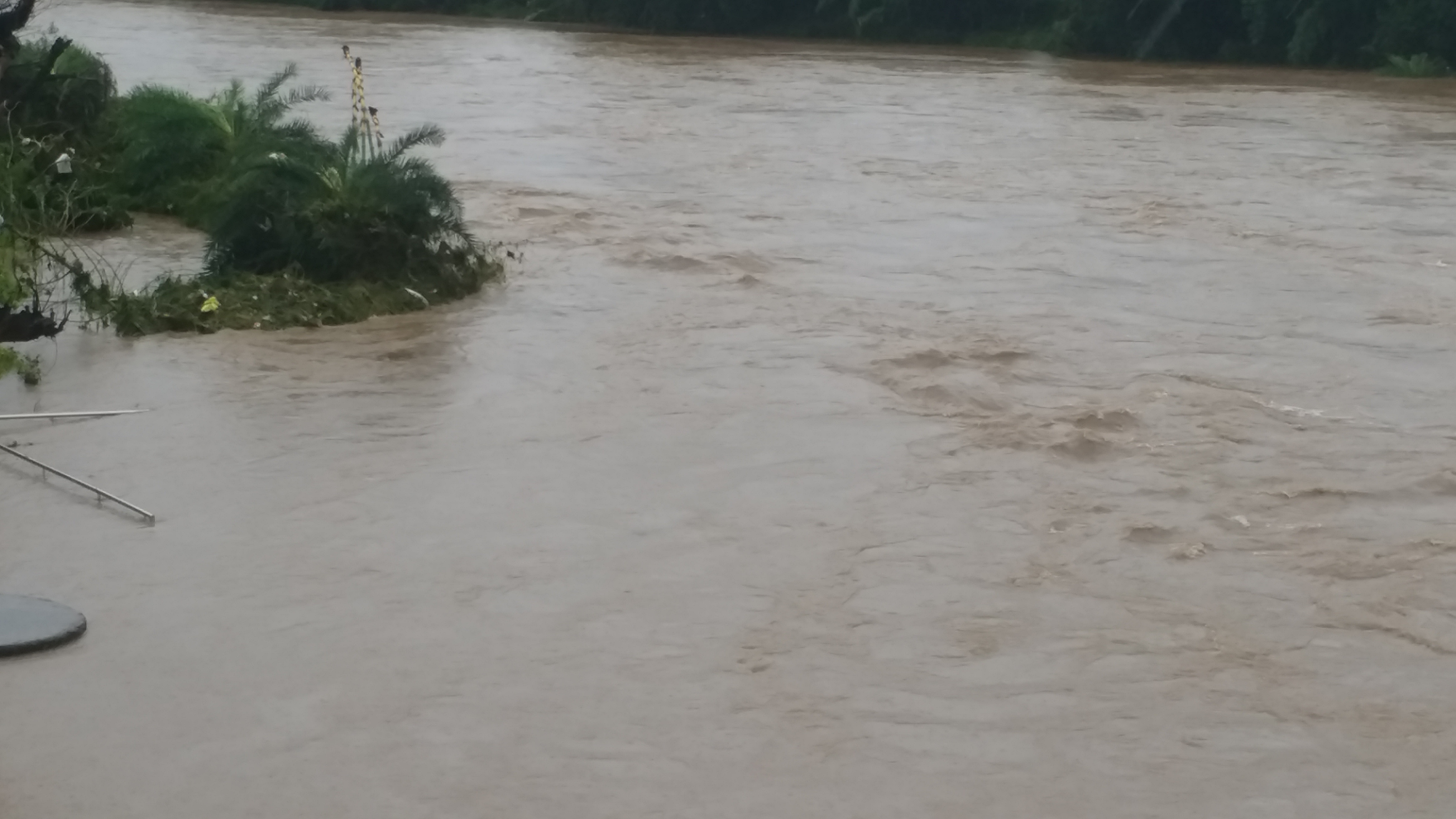 water filled in farm