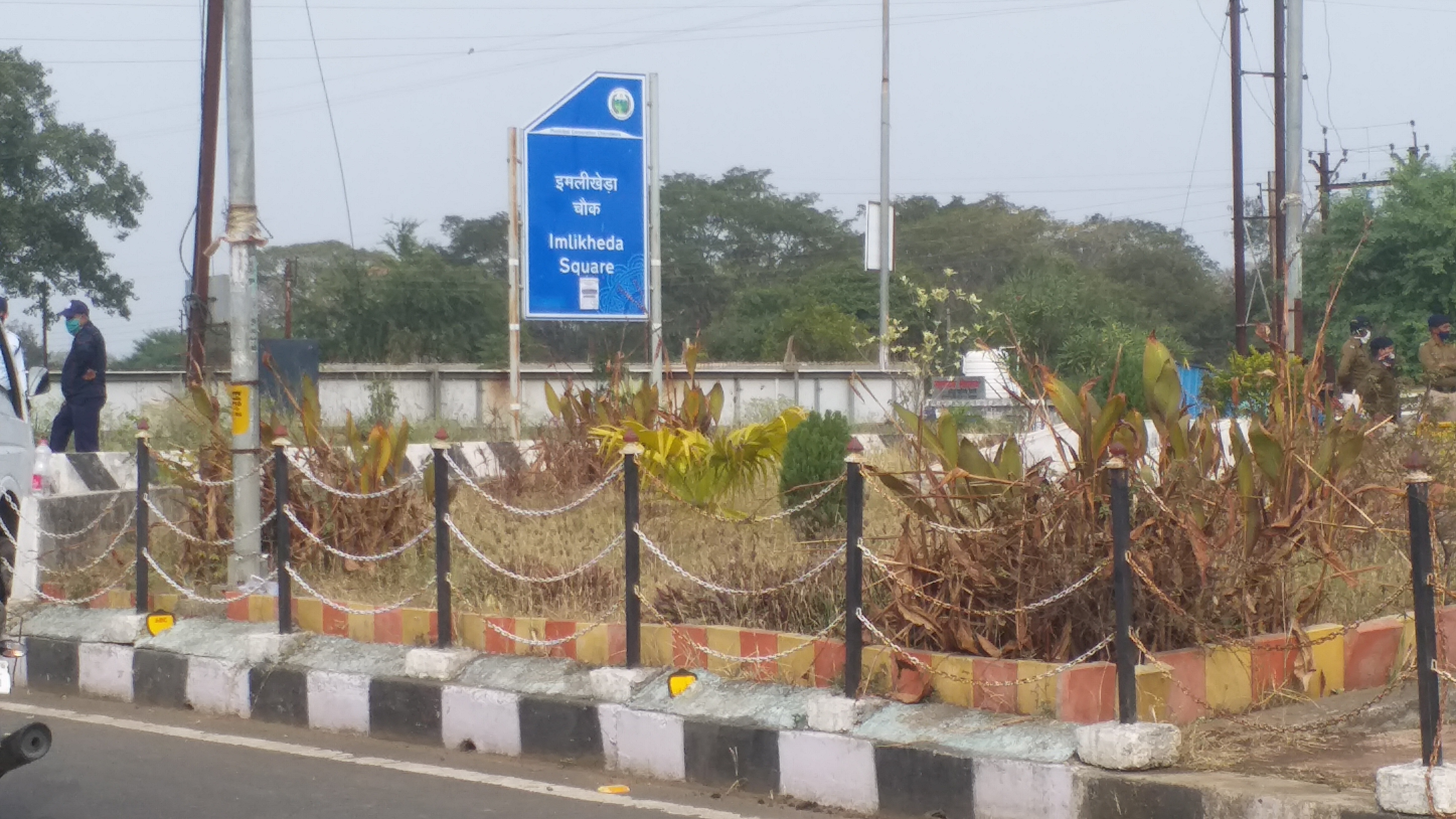 fail to maintain park and road side greenery