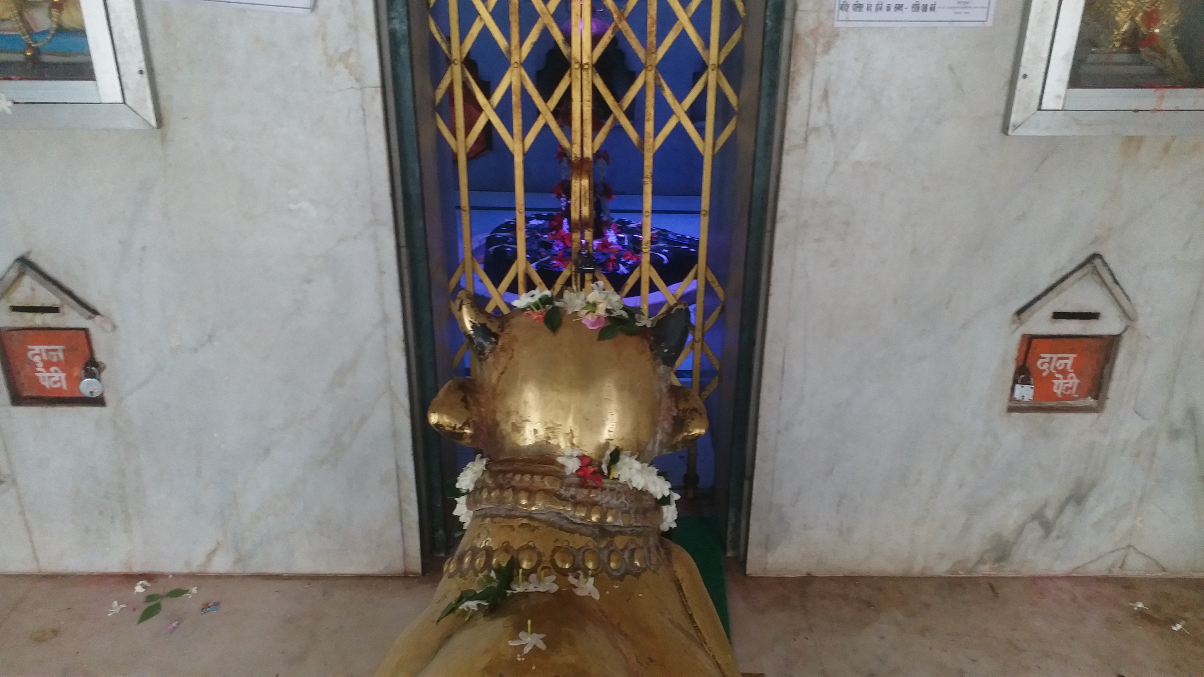 Shivling of Shiva Parvati in Ardhanarishwar Jyotirlinga temple