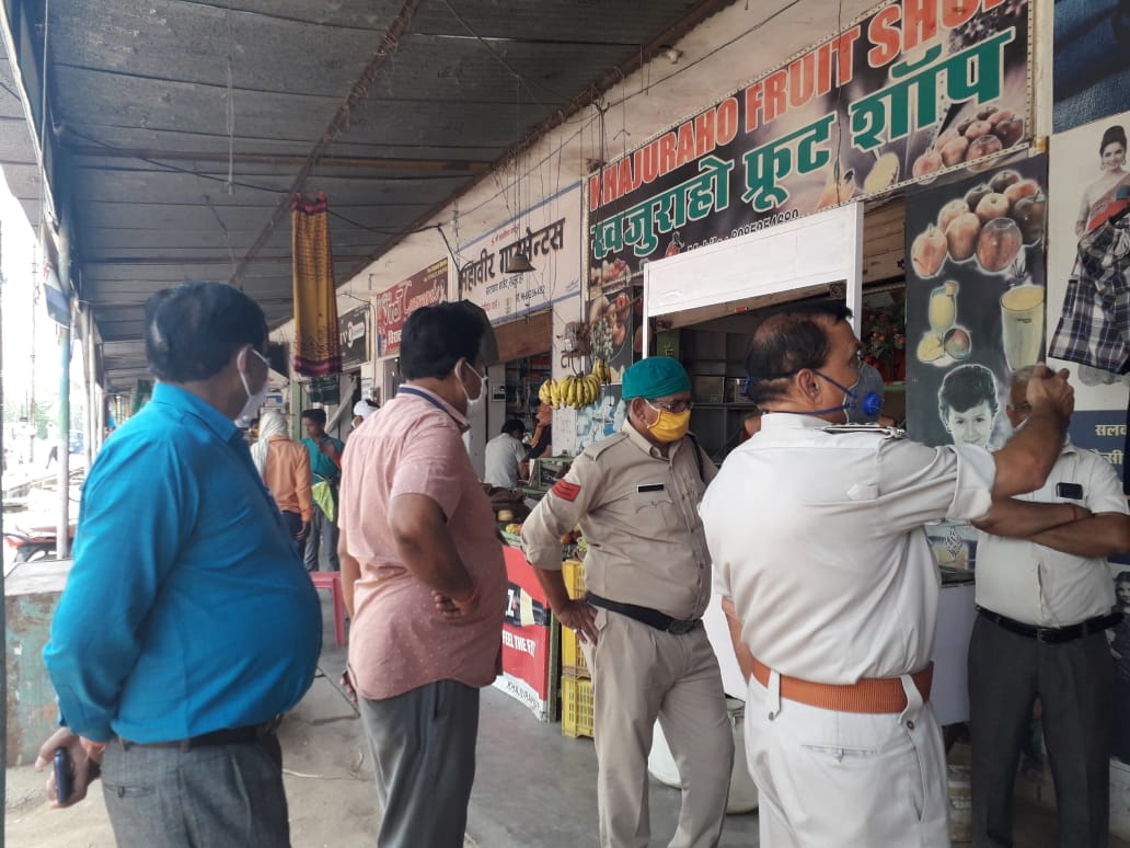 Police took strict action against shopkeepers