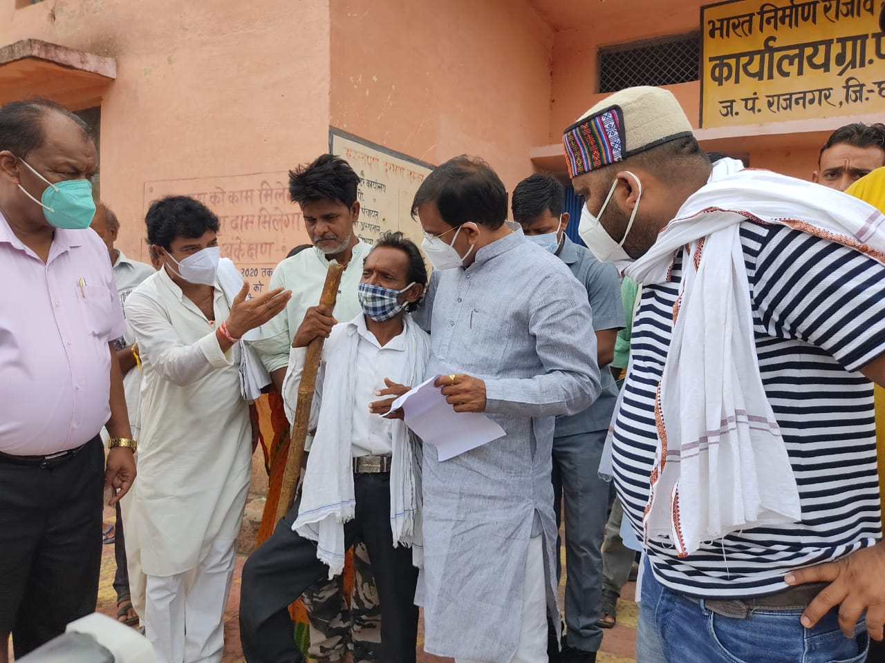 VD Sharma reached Chhatarpur in Vaccination Maha Abhiyan-2