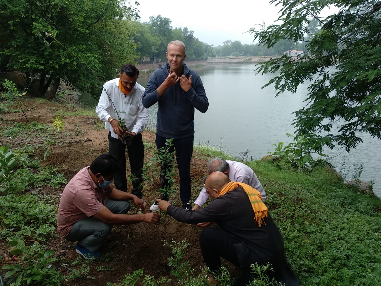 Plantation in Khajuraho